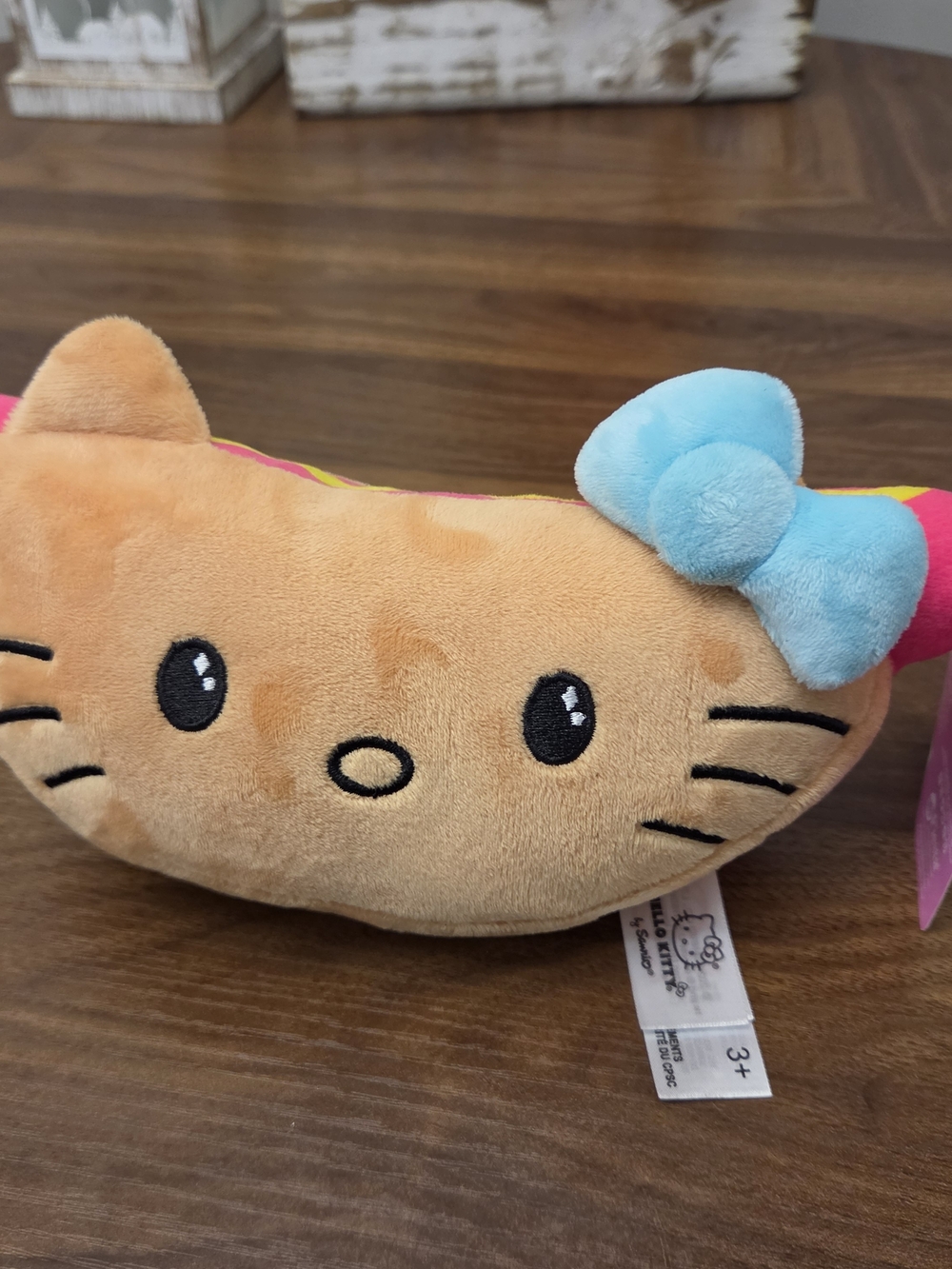 Hello Kitty Hot Dog Plush Fiesta Sanrio Foodie NWT